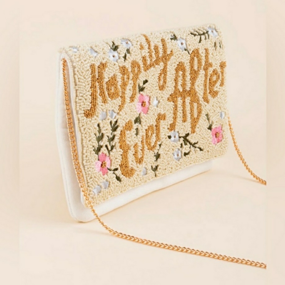 Francesca's Happily Ever After Beaded Clutch